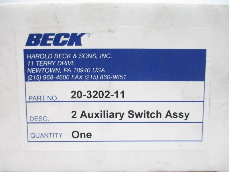 BECK 20-3202-11 NSMP