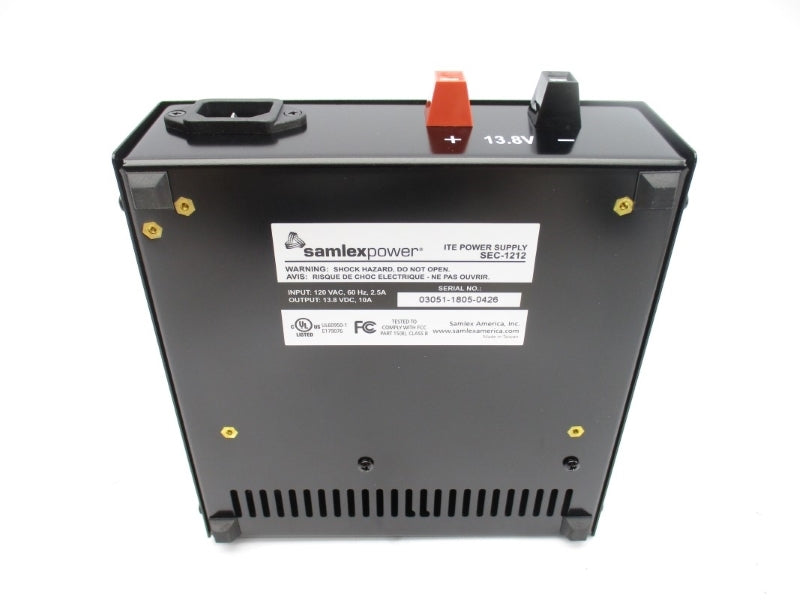 SAMLEX POWER SEC-1212 13.8VDC 10A NSMP