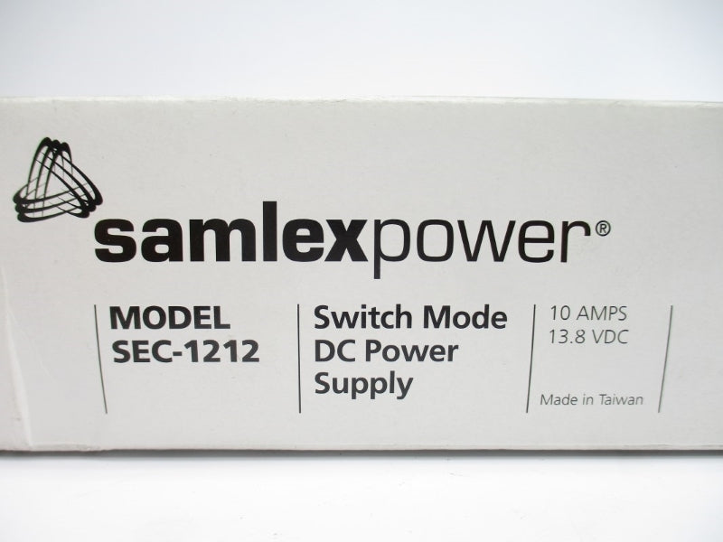 SAMLEX POWER SEC-1212 13.8VDC 10A NSMP