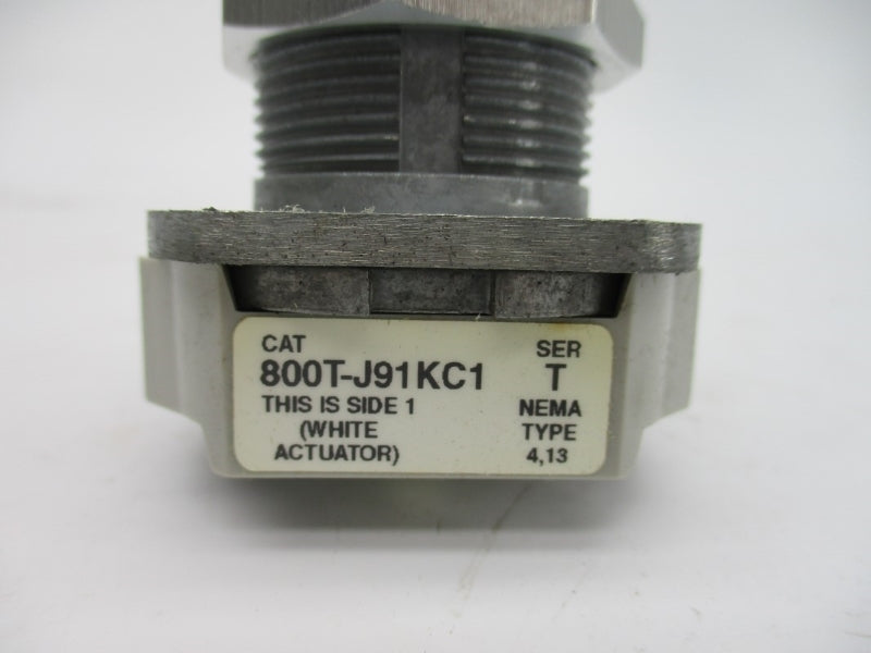 ALLEN BRADLEY 800T-J91KC1 SER. T (WH) NSMP
