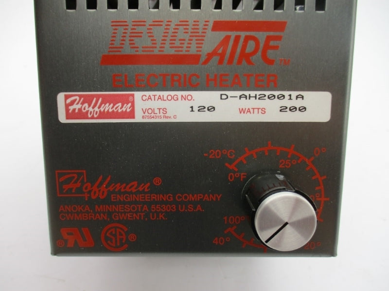 HOFFMAN D-AH2001A 120V 0'-100'F NSMP