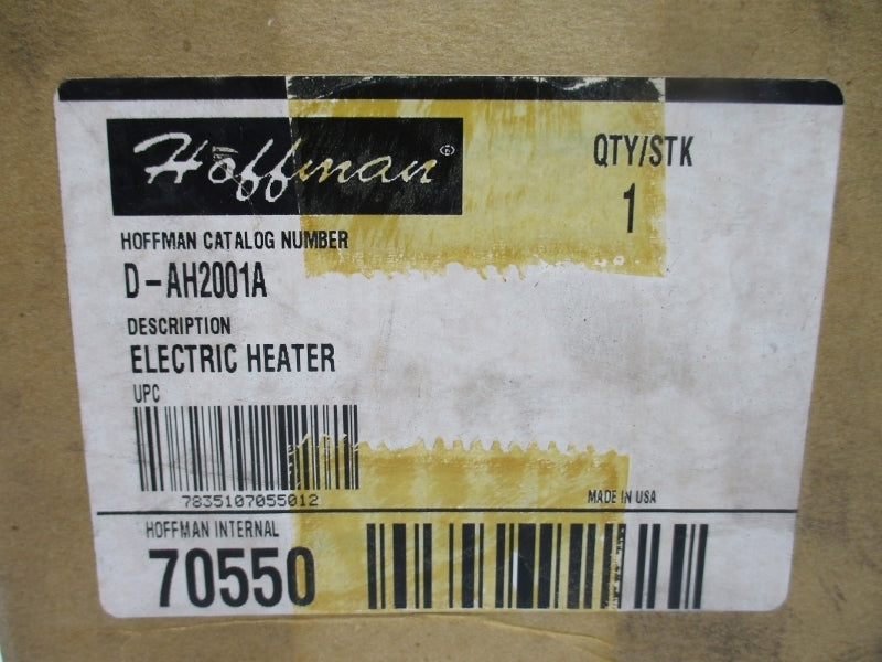 HOFFMAN D-AH2001A 120V 0'-100'F NSMP