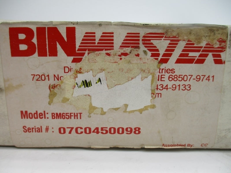 BINMASTER BM65FHT 250VAC 15A NSMP