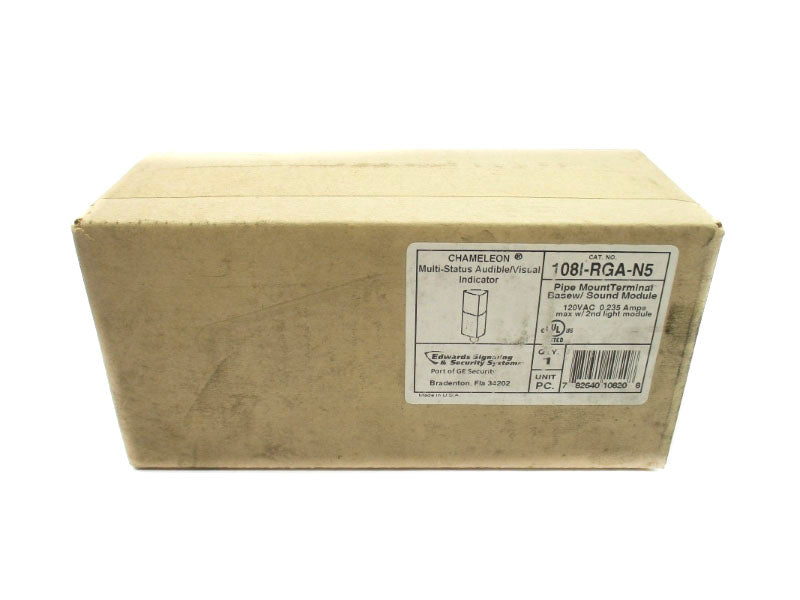 EDWARDS SIGNALING 108I-RGA-N5 120VAC 0.235A NSFS