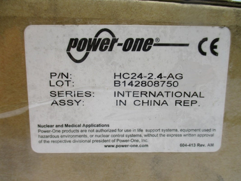 POWER-ONE HC24-2.4-AG 230/240VAC 0.75A NSMP