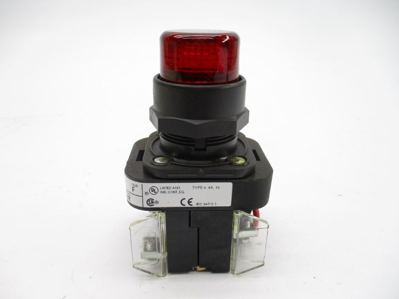 ALLEN BRADLEY 800H-QRTH24R SER. F 24V (WH) NSMP