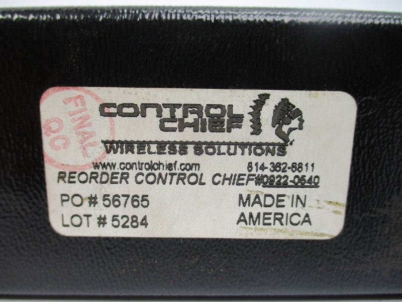CONTROL CHIEF 0922-0540 5284 NSNP