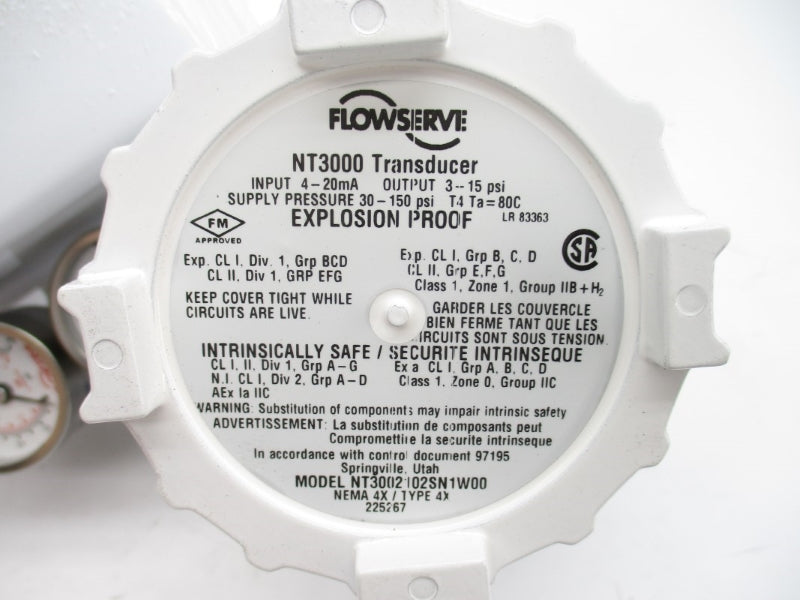 FLOWSERVE 167981.999.000 30-150PSI NSMP