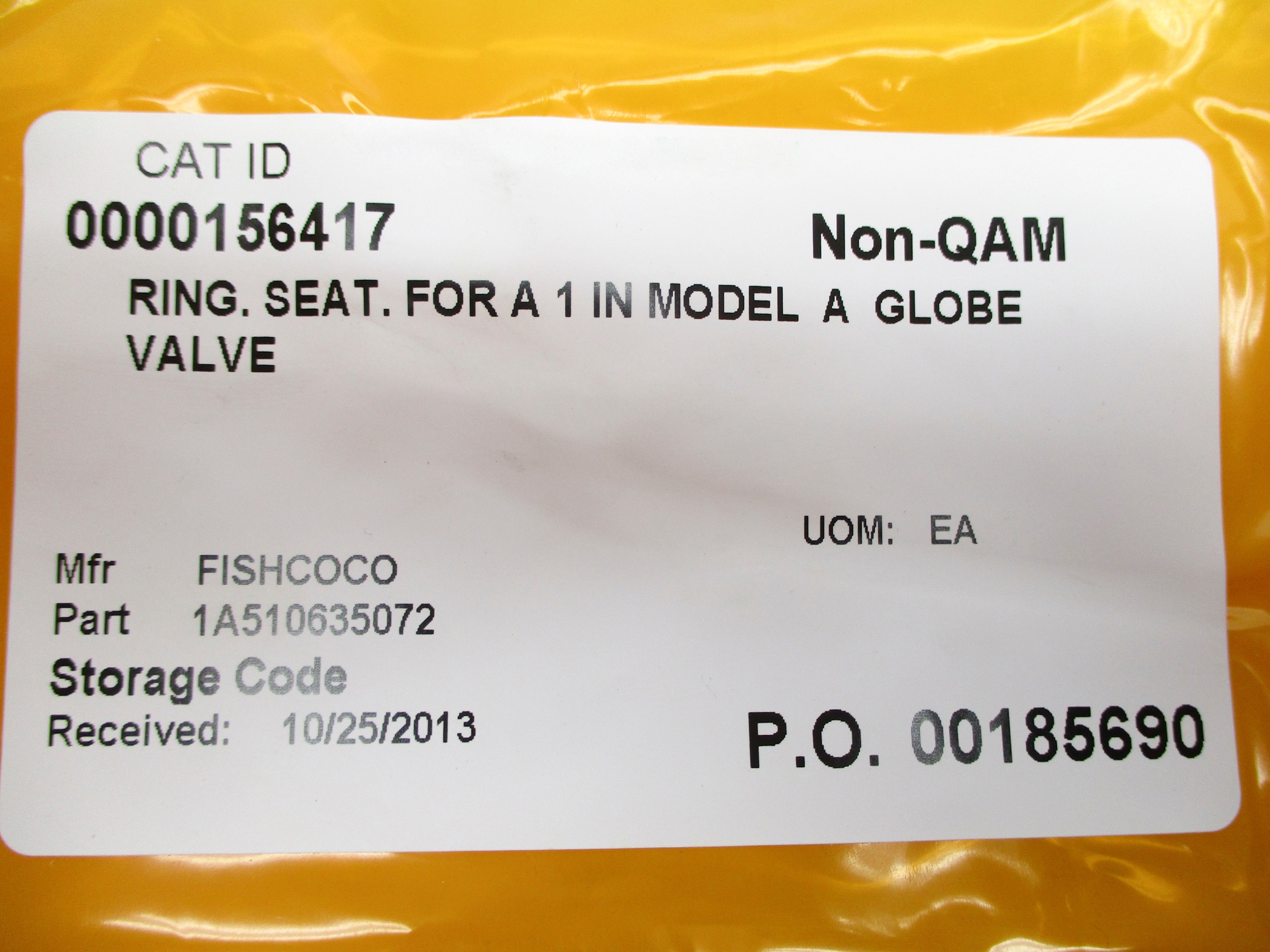 FISHER 1A510635072 NSNP