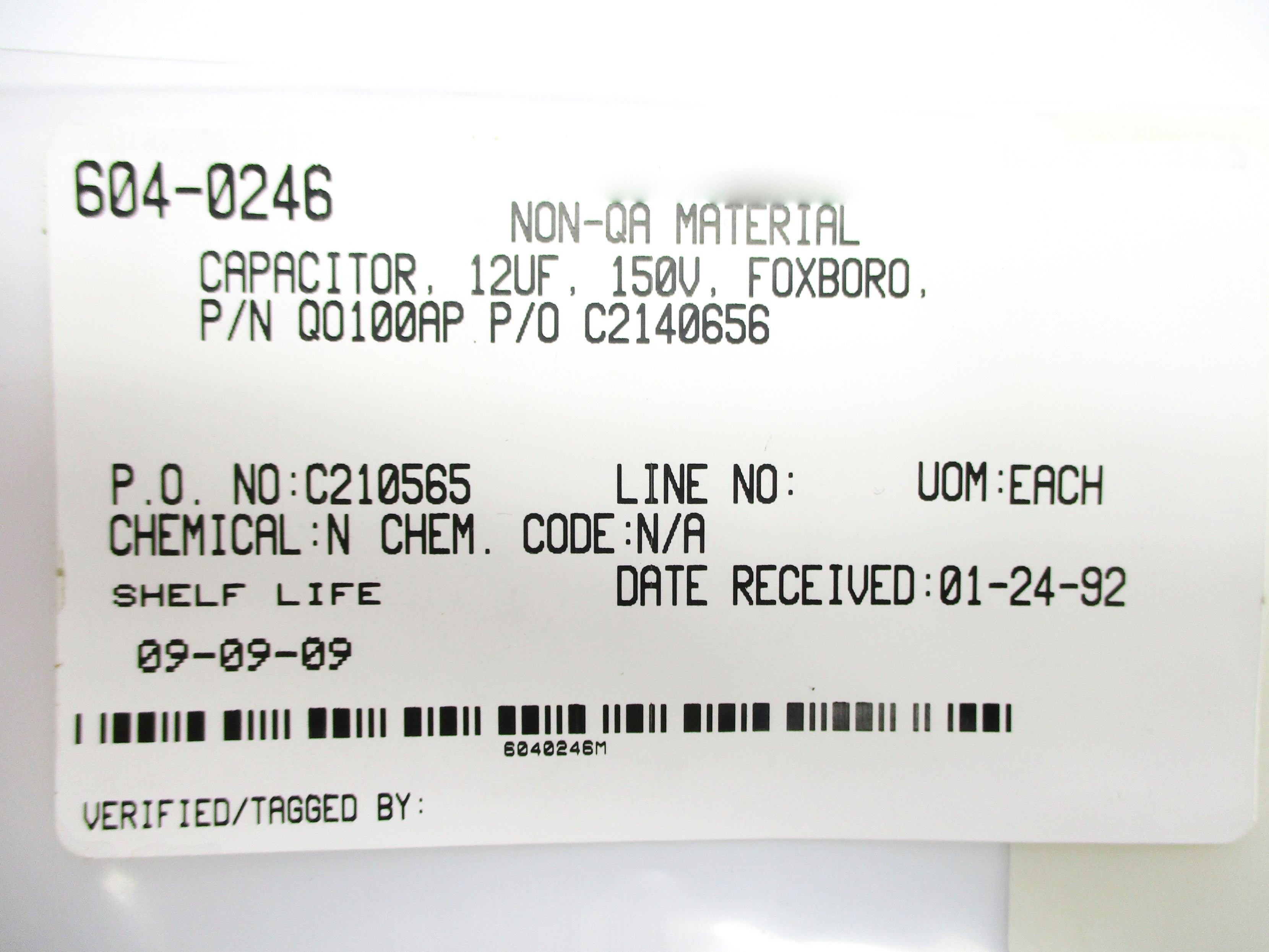 SPRAGUE Q100AP 34D179 NSNP