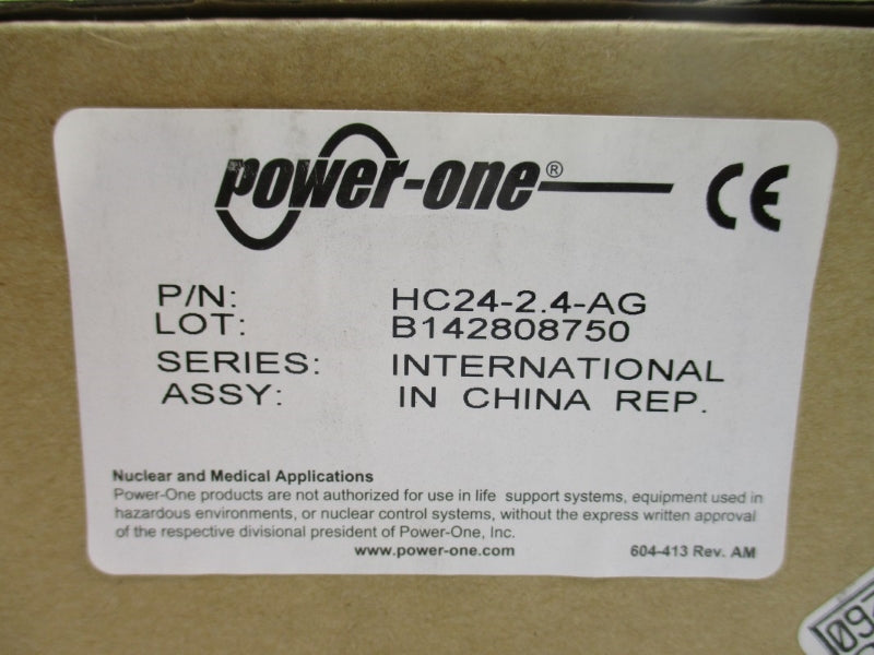 POWER-ONE HC24-2.4-AG 240VAC 1.5A NSMP