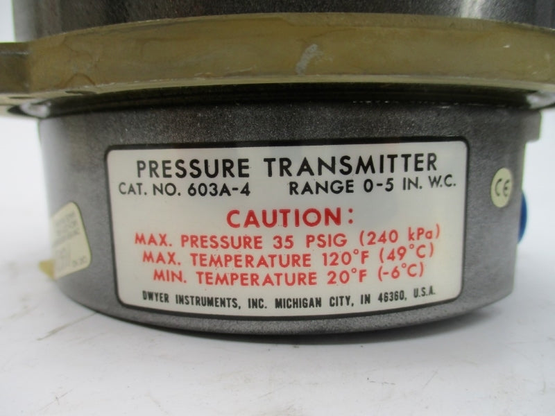 DWYER 603A-4 35PSI 0-5" NSMP