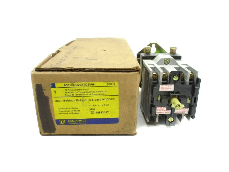 SQUARE D 8501XDO20XTD2V66 SER. A 230/250VDC NSMP