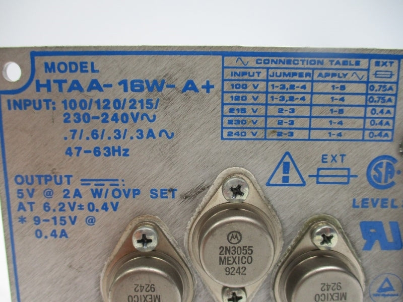 CONDOR HTAA-16W-A+ 240V .7 UNMP