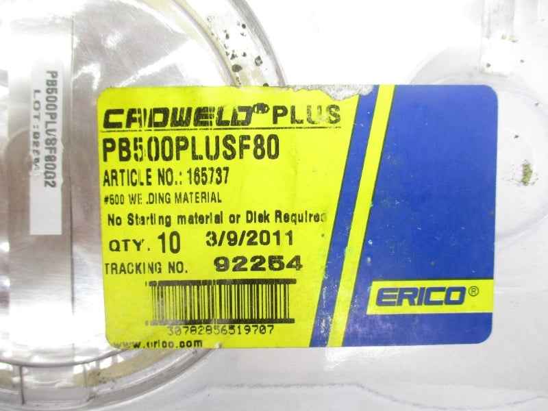 ERICO PB500PLUSF80 (PKG OF 50) NSMP