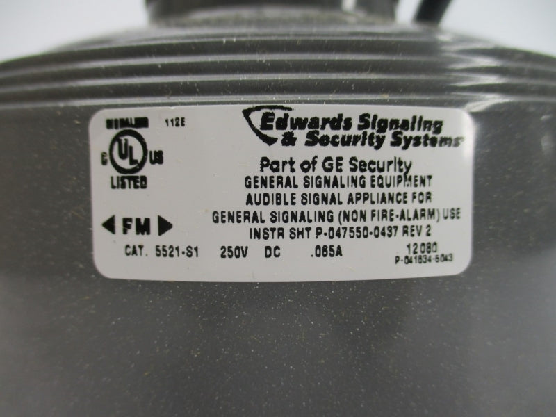 EDWARDS SIGNALING 5521-S1 250VDC NSMP