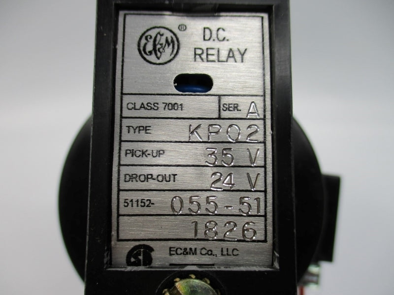 EC&M 7001KPO2 SER. A 115/120VDC NSNP