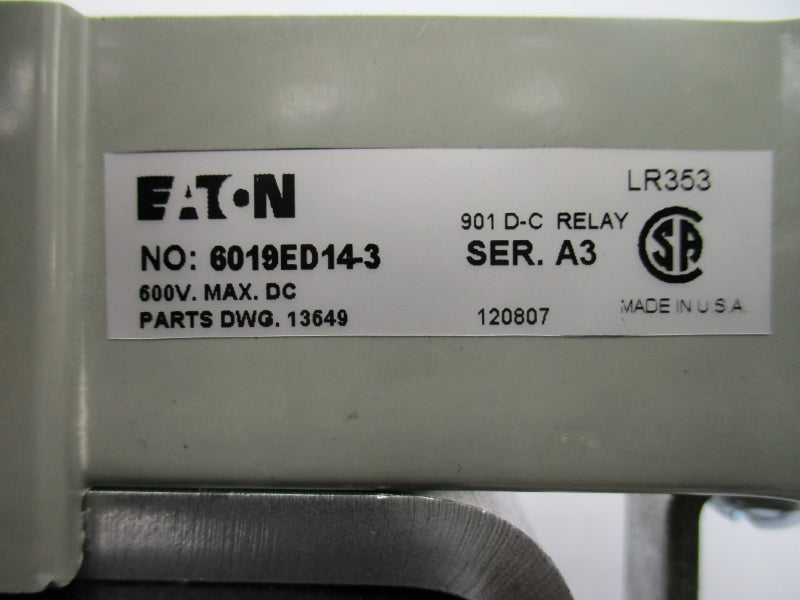 EATON 6019ED14-3 SER. A3 600VDC NSMP