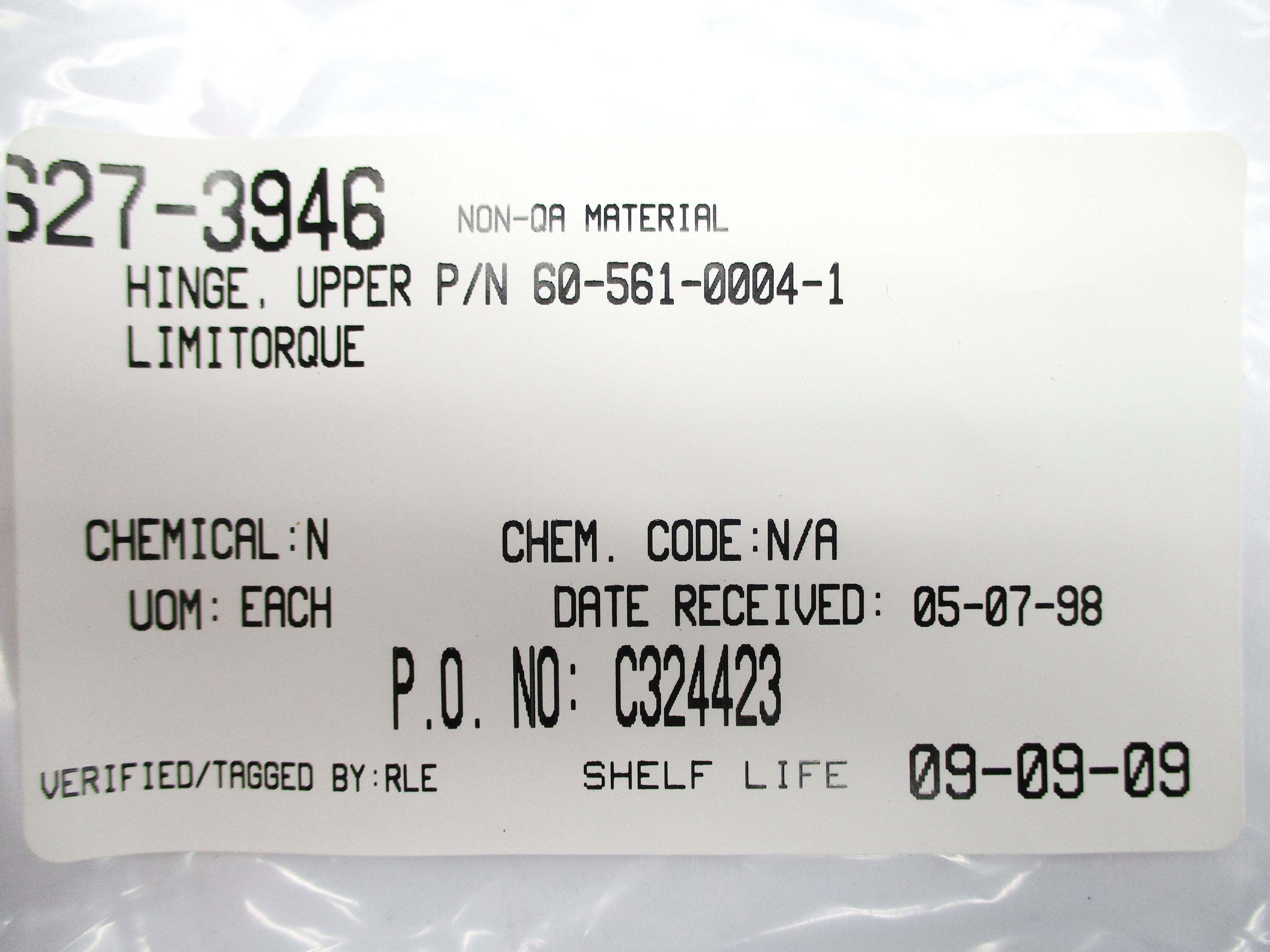 LIMITORQUE 60-561-0004-1 NSNP