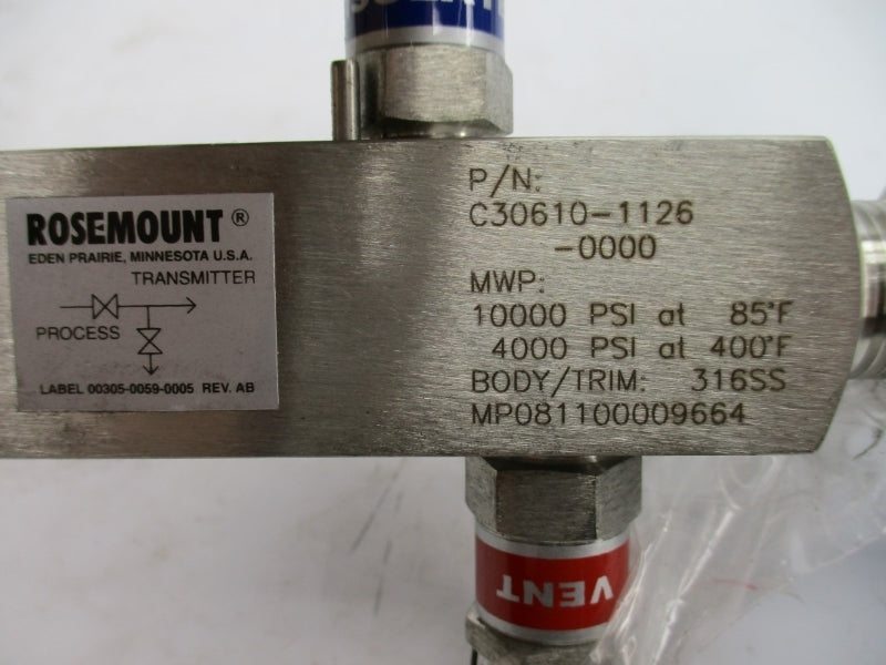 ROSEMOUNT 2051TG2A2B21AS5B4E5M5 10.5-42.4VDC 150PSI NSMP