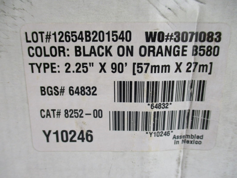 BRADY 8252-00 2.25" X 90' NSMP