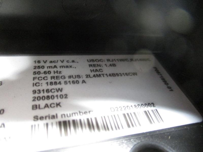 AASTRA TELECOM NT2N18AA13 16VAC UNMP