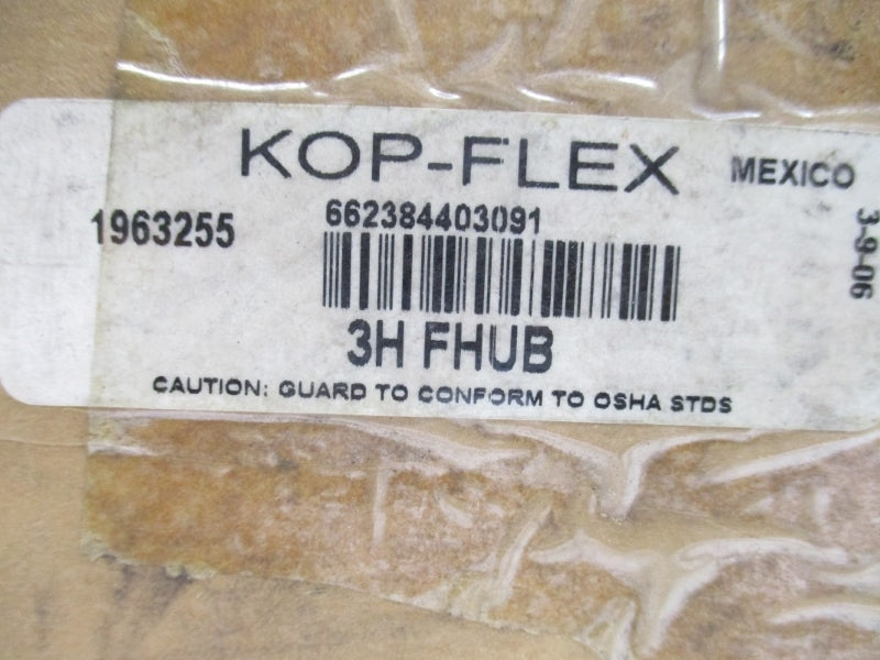 KOP-FLEX 1963255 3HFHUB SER. H 3.0 NSMP