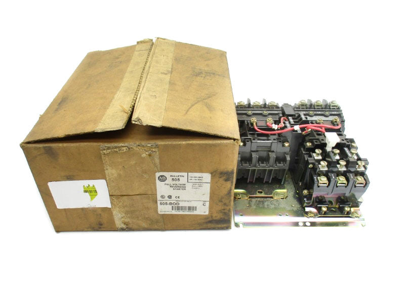 ALLEN BRADLEY 505-BOD SER. C 110/115-120V 27A (BR/WH) (AS PICTURED) NSMP