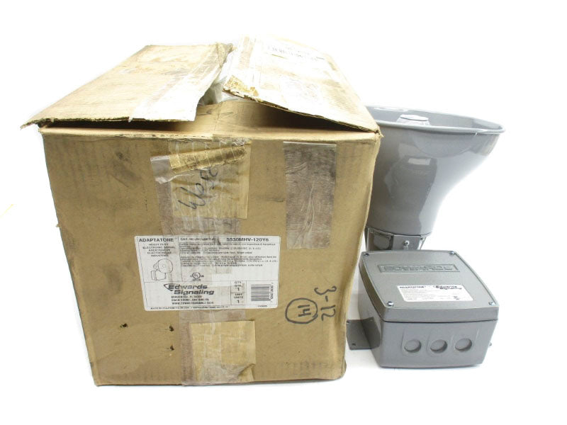EDWARDS SIGNALING 5530MHV-120Y6 120-240VAC 0.62A NSMP