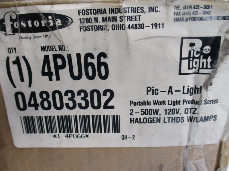 FOSTORIA 4PU66 04803302 120V NSMP