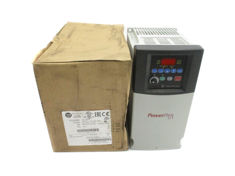 ALLEN BRADLEY 22B-D012N104 SER. A F/W 7.01 342-528VAC 14.2A NSMP