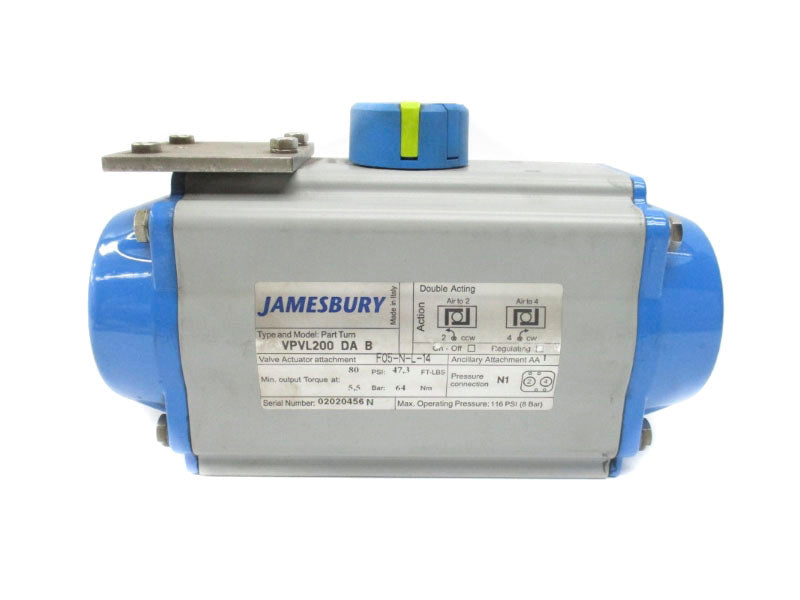 JAMESBURY VPVL200DAB 116PSI NSNP