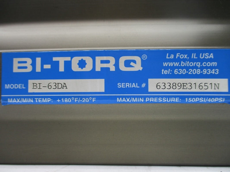 BI-TORQ BI-63DA 150/40PSI +180'/-20'F NSMP