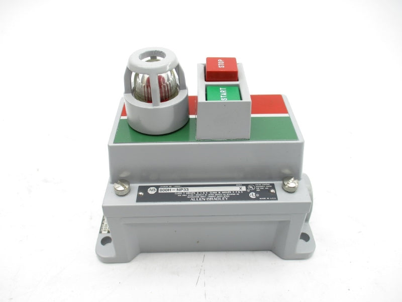 ALLEN BRADLEY 800H-2HAD10R7 SER. X 120VAC/DC (BR/WH) NSMP