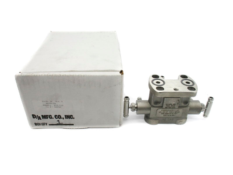 D/A MFG. GP3TC-T-LSS 1500/6000PSI 220'/400'F NSMP