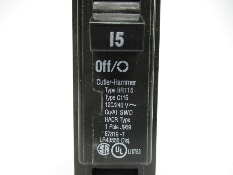 EATON BR115 120/240V 15A (PKG OF 10) NSMP