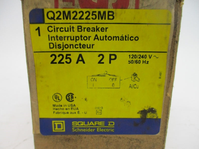 SQUARE D Q2M2225MB 120/240V 225A NSFS