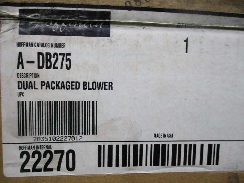 HOFFMAN A-DB275 NSMP