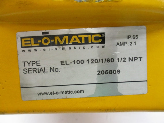EL-O-MATIC EL-100 2.1A UNMP