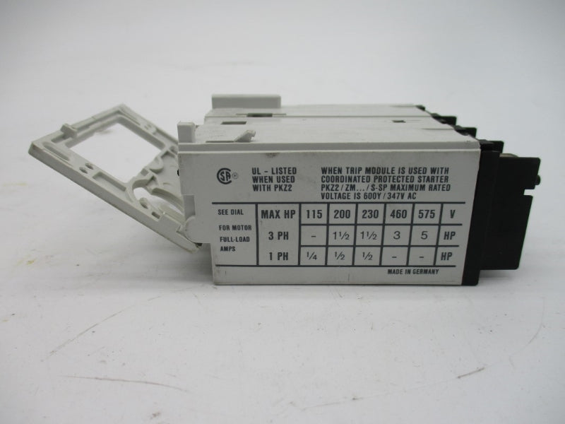 KLOCKNER MOELLER ZM-6-PKZ2 575V 5A NSMP