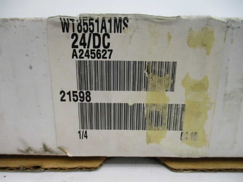 ASCO WT8551A1MS 24VDC 30-150PSI 1/4" NSMP