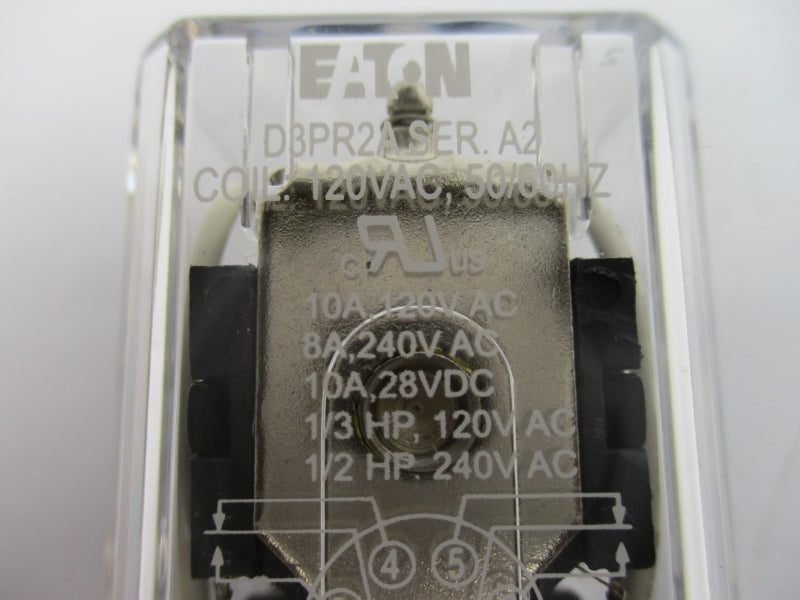 EATON D3PR2A SER. A2 120VAC 10A NSMP