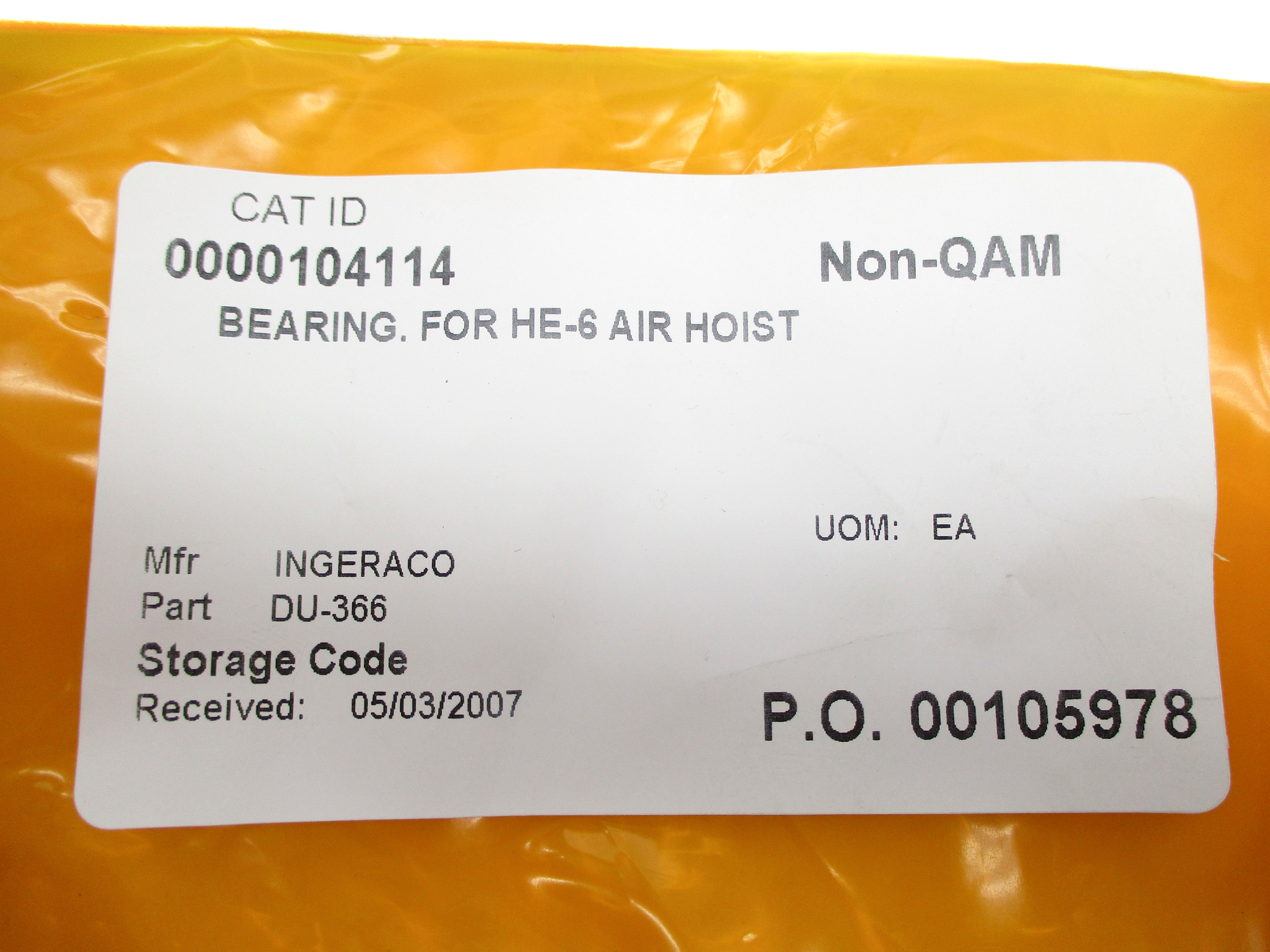 INGERSOLL RAND DU-366 NSNP