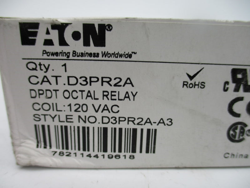 EATON D3PR2A 120VAC 16A NSMP