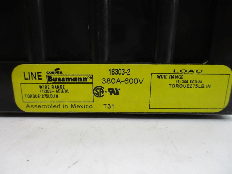 BUSSMANN 16303-2 600V 380A NSMP