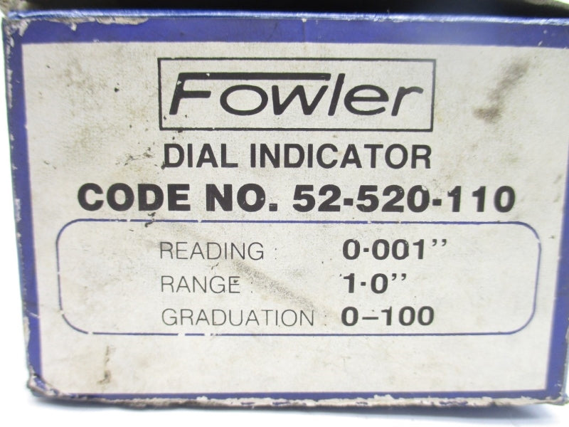 FOWLER 52-520-110 0-001" 1-0" 0-100 NSMP