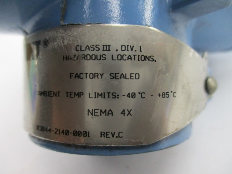 ROSEMOUNT 3044CA1C1E5 12.5-55.0VDC 0'-400'F NSNP