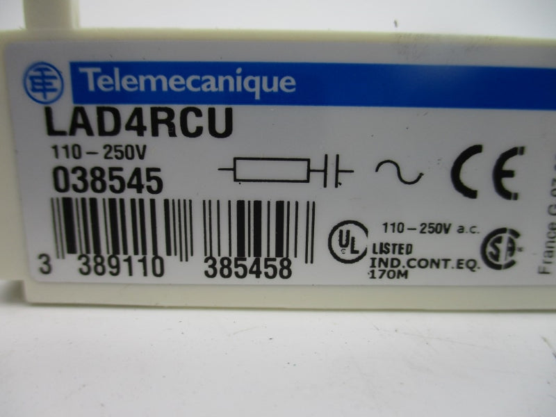 TELEMECANIQUE LAD4RCU 110-250VAC NSNP