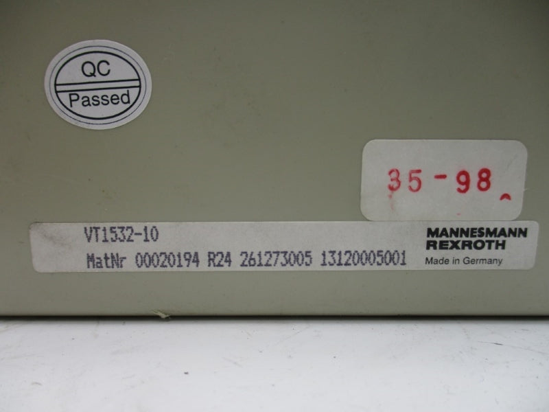 REXROTH VT8-1532 VT1532-10 00020194 0-10V 0-3A NSNP