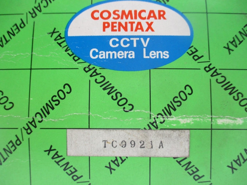 COSMICAR PENTAX TC9921A 3.8MM 1:0.8 NSMP